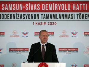 Cumhurbaşkanı Erdoğan: “Türkiye’nin en büyük demiryolu modernizasyon yatırımı”