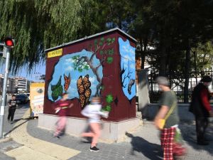 Altındağ’da elektrik trafoları rengarenk