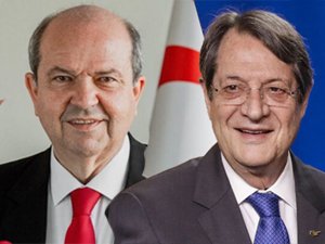KKTC Cumhurbaşkanı Tatar ve Rum Lider Anastasiadis arasında ilk temas