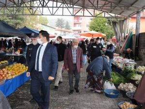 Şaphane pazarında sıkı denetim