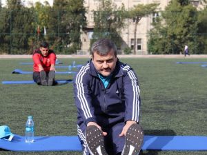Gazi Üniversitesi’nde Rektör Yıldız eşliğinde Fiziksel Aktivite Programı
