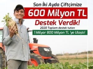 Türkşeker’den çiftçilere 600 milyon lira destek