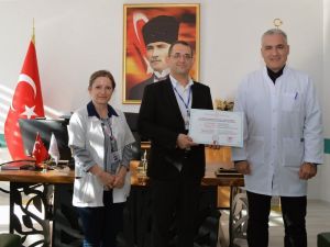 Muğla Eğitim Araştırma Hastanesine Uluslararası sağlık turizmi belgesi