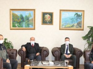 Müdür Gayret, Başyiğit’i ziyaret etti