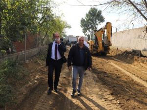 Başkan Çetin Akın’dan arazi yolu müjdesi