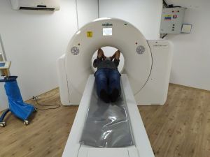 Hastaneye yeni tomografi cihazı