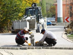 Yollar asfaltlandı, köyler kilit taşıyla örüldü