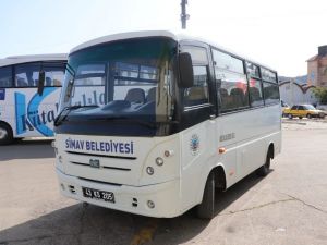 Simav Belediyesi’ne hibe minibüs