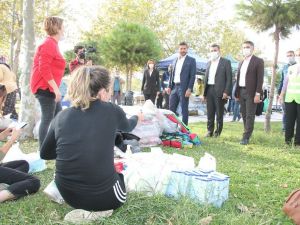 Menderes’in gönül köprüsü Bayraklı’ya ulaştı