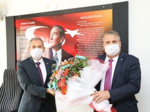Başkan Çerçi’den yeni kurum müdürlerine ziyaret