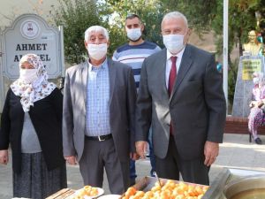 Başkan Atay lokma hayrına katıldı