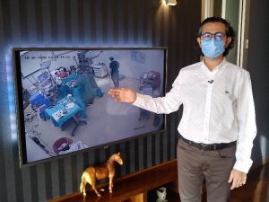 Depreme ameliyatta yakalandılar