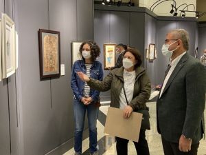 Üsküdar’da İstanbul İstanbul’da Üsküdar minyatür sergisi sanatseverlerle buluştu