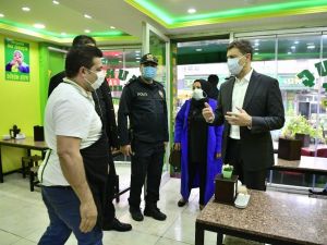 Bahçelievler’de lokanta ve iş yerlerine korona virüs denetimi