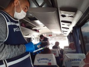 Sarayköy giriş çıkışlarında araçlara HES kodu sorgulaması yapıldı