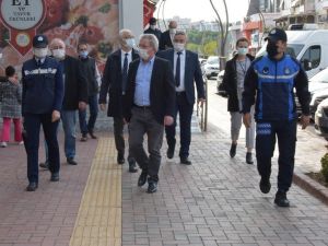 Aliağa’da koronavirüs denetimi