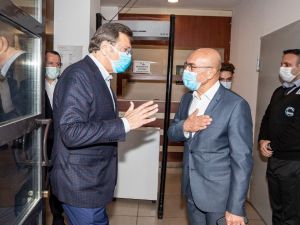 Hisarcıklıoğlu’ndan Başkan Soyer’e ziyaret