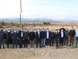 Nazilli Sanayi Sitesi’nde 18 dükkanın temeli atıldı