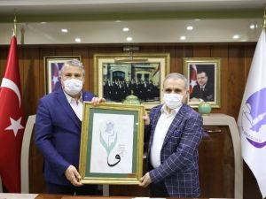 Başkan Çerçi Nuh Dursun Ozan’ı ağırladı