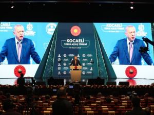 Cumhurbaşkanı Erdoğan toplu açılış törenine katıldı