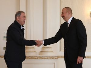 Dışişleri Bakanı Çavuşoğlu ve Milli Savunma Bakanı Akar Bakü’de