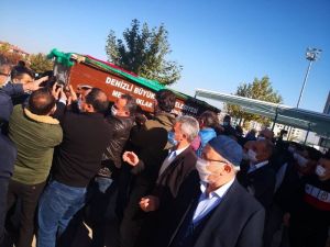İzmir depreminde görev alan İHH gönüllüsü, son yolculuğuna uğurlandı