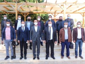 Başkanlar basın mensuplarıyla bir araya geldi