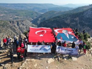 Aydın’da Ata’ya Saygı yürüyüşü yapıldı