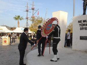 Atatürk, Fethiye’de törenle anıldı