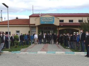 Hisarcık Belediyesi personeli yemekte buluştu