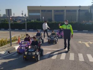Trafik Eğitim Parkı yeniden çocukların hizmetinde