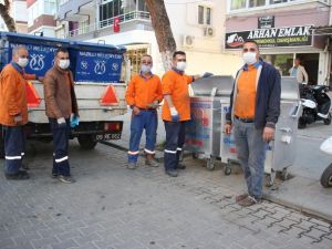 Nazilli’de çöp konteynerleri yenileniyor