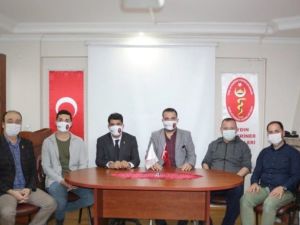 Rektör Aldemir’den, Aydın Veteriner Hekimleri Odası’na ’hayırlı olsun’ ziyareti