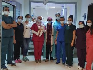 1090 gram olarak doğmuştu, taburcu oldu