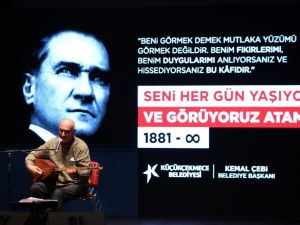 10 Kasım’da Ata’nın sevdiği şarkılar, Küçükçekmece’de yankılandı