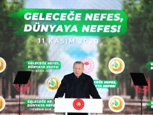 Cumhurbaşkanı Erdoğan: “Sahte çevrecilere aldırmadan çalışmalara devam ediyoruz”