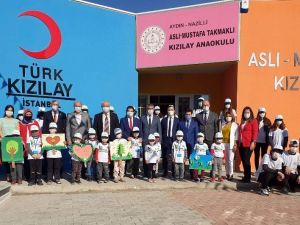 Nazilli’de Fidanlar Çocuklarla Birlikte Büyüyecek
