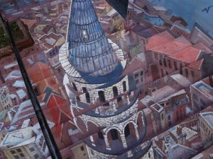 Beyoğlu’nda merdivenler sanata dönüştü