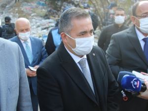 İçişleri Bakanlığının talimatı ile Başkent’teki metruk yapılar yıkılıyor