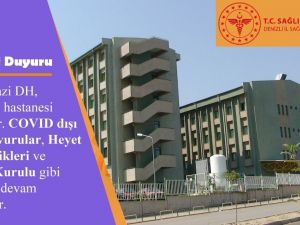 Servergazi Devlet Hastanesi korona virüs hastanesi oldu
