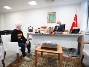 Görme engelli gencin hayali Ümraniye’de gerçekleşti