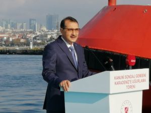 Bakan Fatih Dönmez: “Kanuni’yi bugün Karadeniz’e uğurluyoruz”