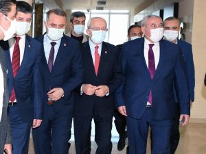 CHP Genel Başkanı Kılıçdaroğlu ATSO’yu ziyaret etti