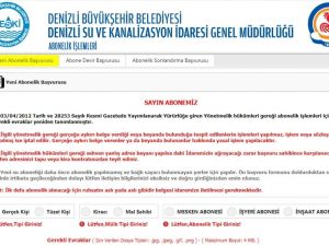 Büyükşehir DESKİ’de online abonelik dönemi