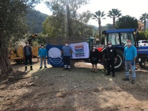 Marmaris’te bahçe atıkları doğaya kazandırılıyor