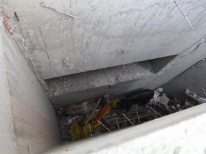 Drenaj kanalına düşen 2 keçiyi itfaiye ekipleri kurtardı