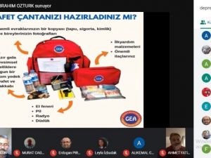 Aydın MYO’da Depreme Hazırlık Eğitimi gerçekleşti