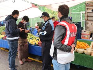 Sultanbeyli’de pazar yerlerinde sigara yasağı ve HES uygulaması denetimi yapıldı