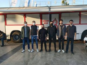 Aydın Ülkü Ocakları’ndan kan bağışı