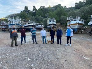 AK Parti Marmaris ilçe yönetimi teknecilere çekek yeri buldu